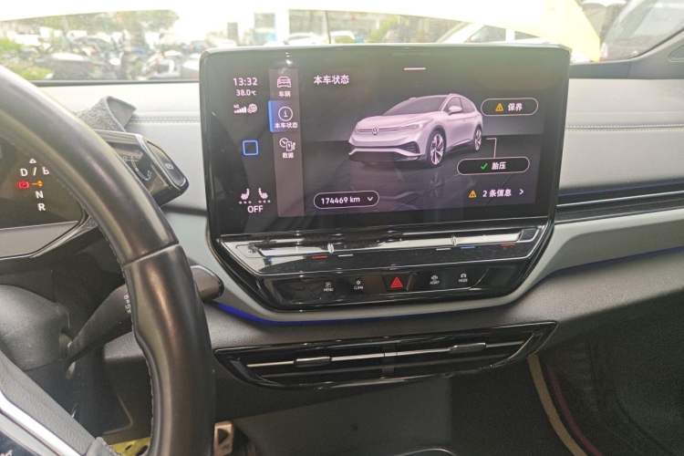 Used Volkswagen ID.4 X 2021 Pro Smart Long-Range Edition Audio And AC Panel