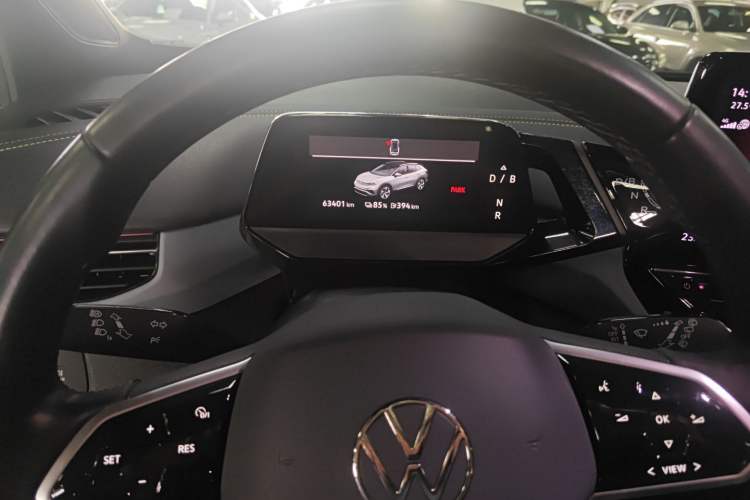 Used Volkswagen ID.4 X 2021 Pro Smart Long-Range Edition Odometer Close Up