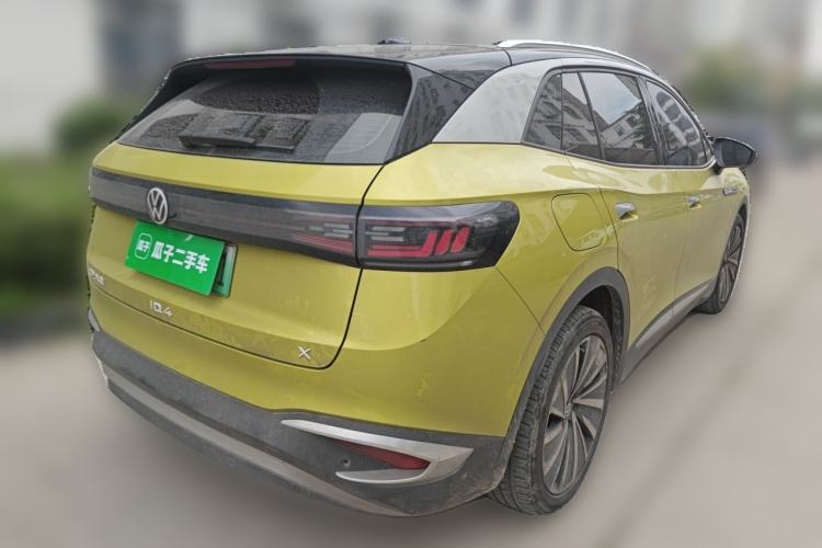 Used Volkswagen ID.4 X 2021 Pro Smart Long-Range Edition Rear Right 45 Deg