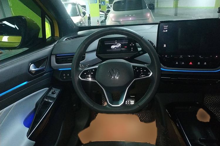 Used Volkswagen ID.4 X 2021 Prime Kinergy Four-Wheel Drive Edition Steering Wheel