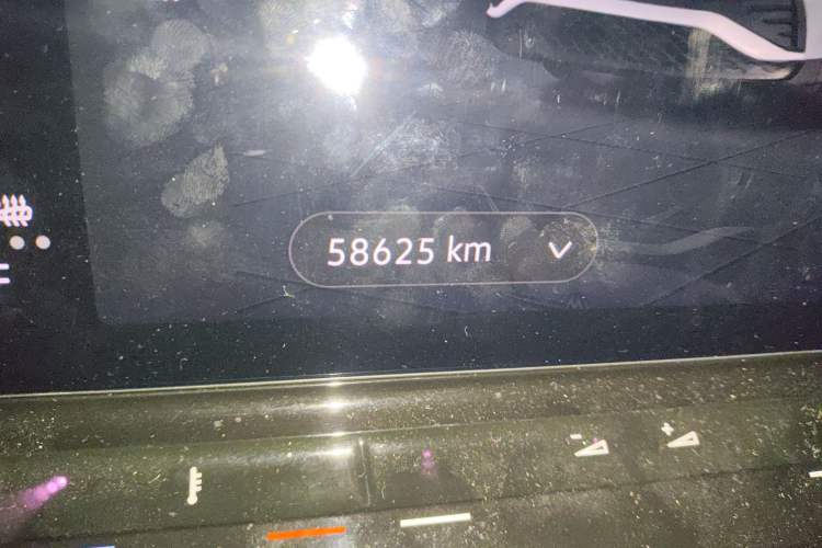Used Volkswagen ID.4 X 2022 Pure Smart Edition Odometer Close Up