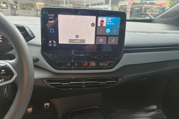 Used Volkswagen ID.4 X 2022 Intelligent Long-Range Version Audio And AC Panel