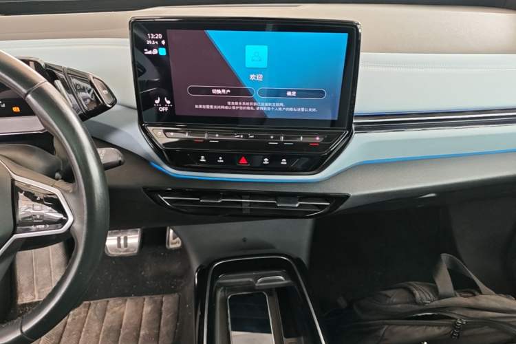 Used Volkswagen ID.4 X 2022 Intelligent Long-Range Version Audio And AC Panel