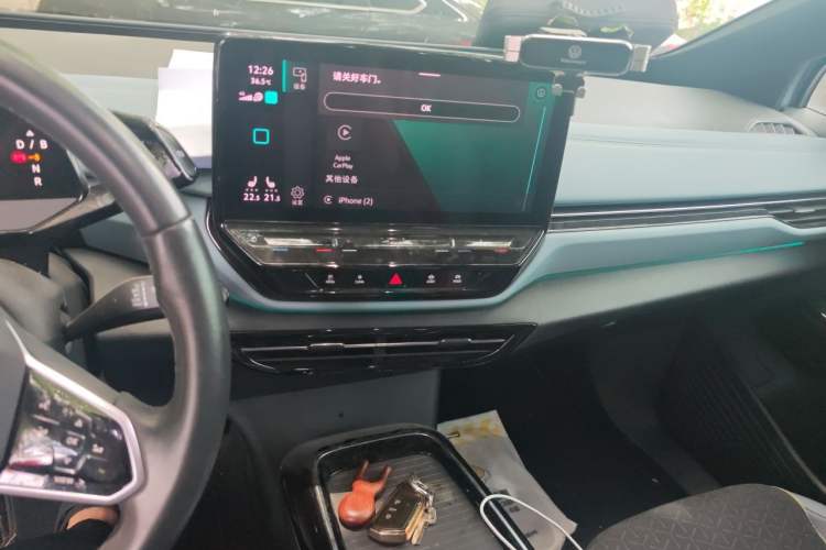 Used Volkswagen ID.4 X 2022 Intelligent Long-Range Version Audio And AC Panel
