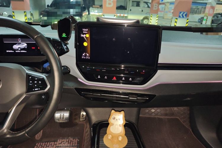Used Volkswagen ID.4 X 2022 Intelligent Long-Range Version Audio And AC Panel