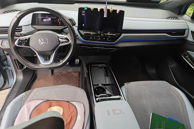 Used Volkswagen ID.4 X 2022 Intelligent Long-Range Version Center Console