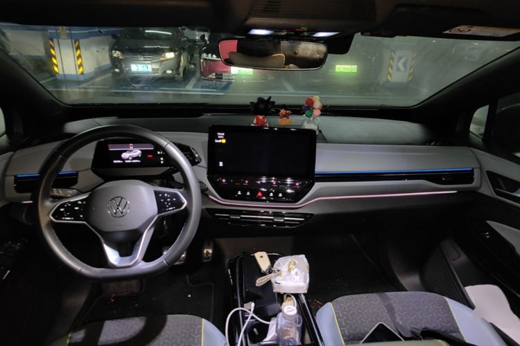 Used Volkswagen ID.4 X 2022 Intelligent Long-Range Version Center Console