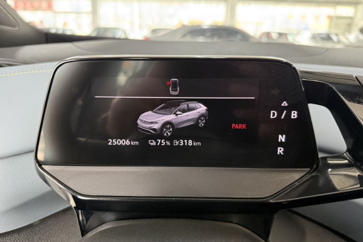 Used Volkswagen ID.4 X 2022 Intelligent Long-Range Version Odometer Close Up