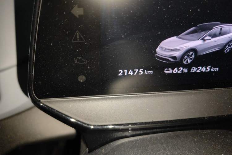 Used Volkswagen ID.4 X 2022 Intelligent Long-Range Version Odometer Close Up