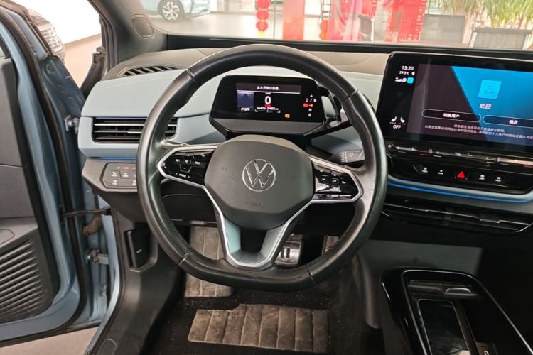 Used Volkswagen ID.4 X 2022 Intelligent Long-Range Version Steering Wheel
