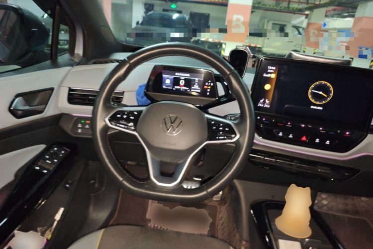 Used Volkswagen ID.4 X 2022 Intelligent Long-Range Version Steering Wheel