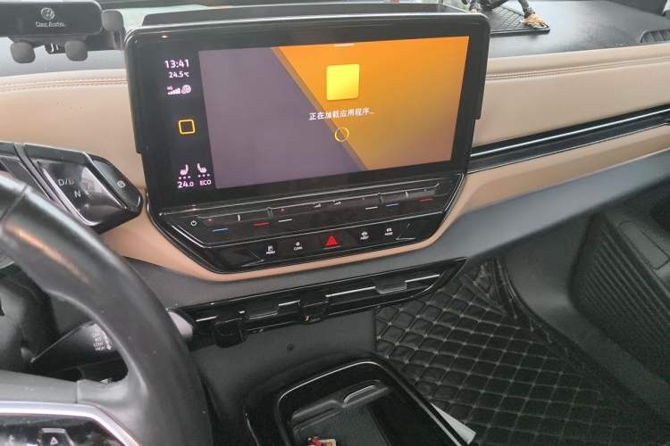 Used Volkswagen ID.4 X 2022 Pure Long-Range Version Audio And AC Panel