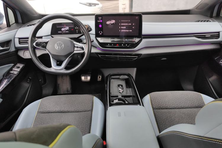 Used Volkswagen ID.4 X 2022 Intelligent Long-Range Version Center Console