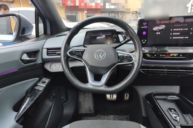 Used Volkswagen ID.4 X 2022 Intelligent Long-Range Version Steering Wheel