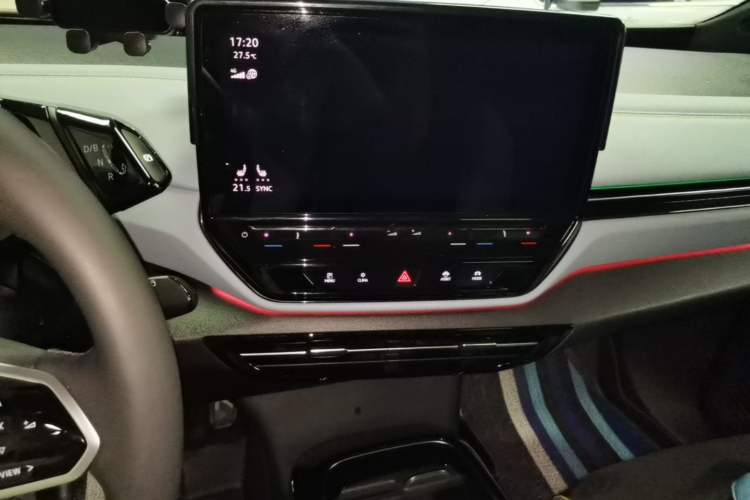 Used Volkswagen ID.4 X 2022 Smart Enjoyment Long-Range Edition Audio And AC Panel
