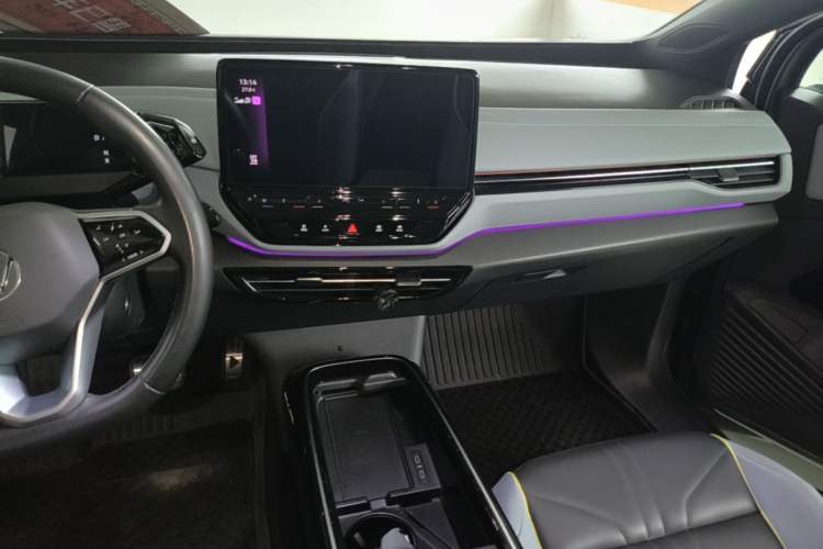 Used Volkswagen ID.4 X 2022 Smart Enjoyment Long-Range Edition Audio And AC Panel