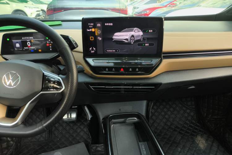 Used Volkswagen ID.4 X 2022 Pure Long-Range Version Audio And AC Panel