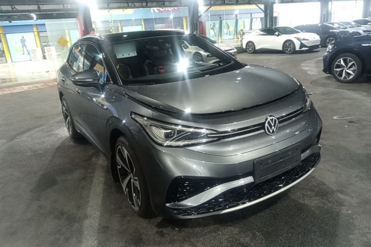 Used Volkswagen ID.4 X 2022 Intelligent Long-Range Version Front Right 45 Deg