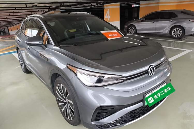 Used Volkswagen ID.4 X 2022 Smart Enjoyment Long-Range Edition Front Right 45 Deg