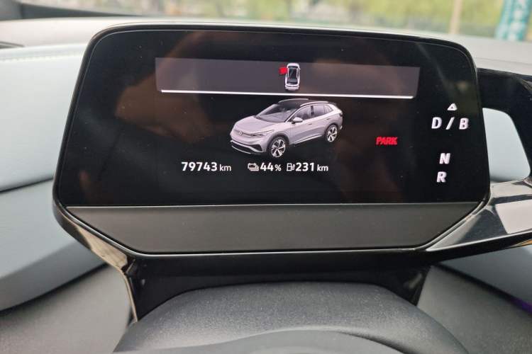 Used Volkswagen ID.4 X 2022 Smart Enjoyment Long-Range Edition Odometer Close Up