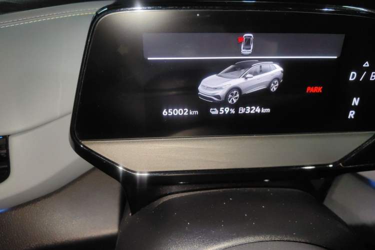 Used Volkswagen ID.4 X 2022 Smart Enjoyment Long-Range Edition Odometer Close Up