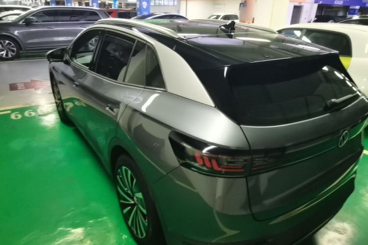 Used Volkswagen ID.4 X 2022 Smart Enjoyment Long-Range Edition Rear Left 45 Deg