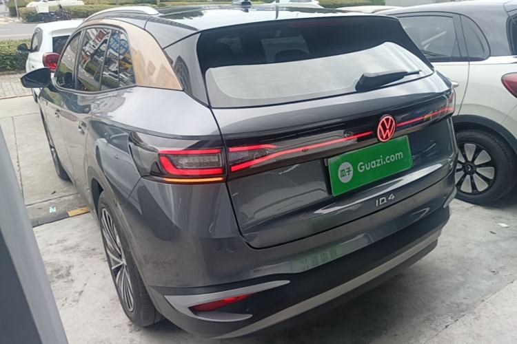 Used Volkswagen ID.4 X 2022 Pure Long-Range Version Rear Left 45 Deg