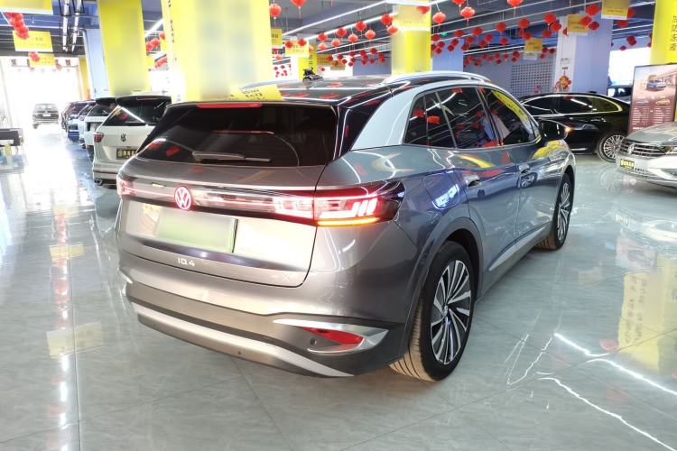 Used Volkswagen ID.4 X 2022 Intelligent Long-Range Version Rear Right 45 Deg