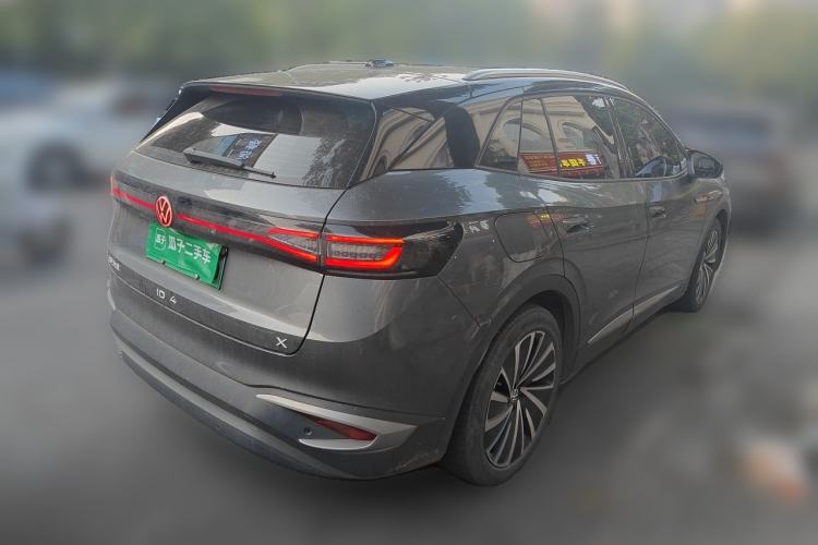 Used Volkswagen ID.4 X 2022 Pure Long-Range Version Rear Right 45 Deg
