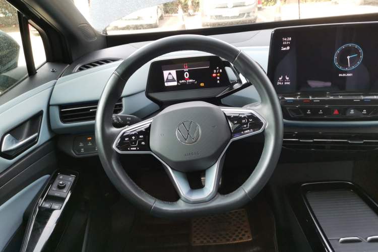 Used Volkswagen ID.4 X 2022 Intelligent Long-Range Version Steering Wheel
