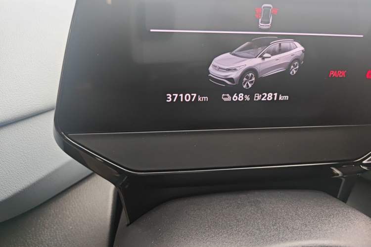 Used Volkswagen ID.4 X 2022 Smart Enjoyment Long-Range Edition Odometer Close Up