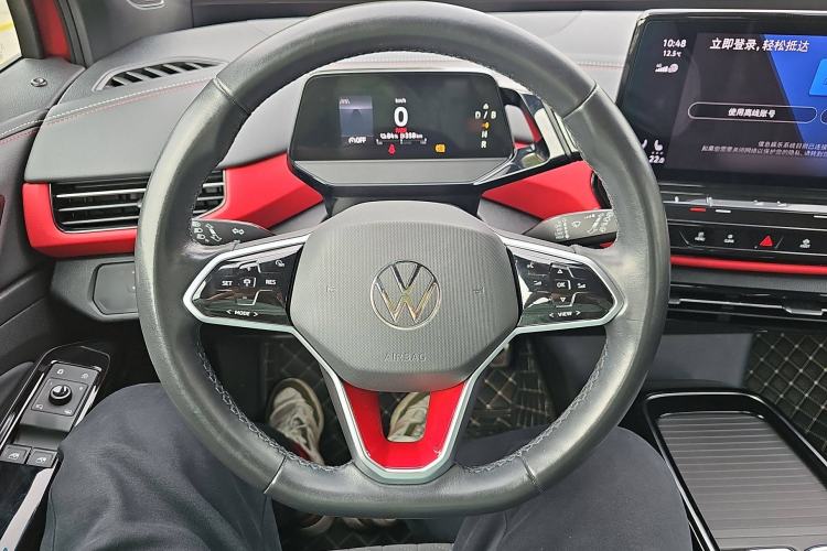 Used Volkswagen ID.4 X 2022 Kinergy Four-Wheel Drive Edition Steering Wheel