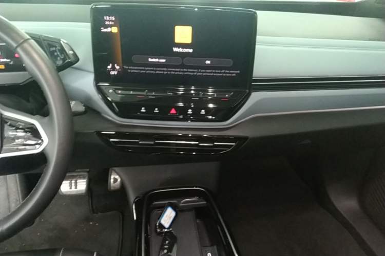 Used Volkswagen ID.4 X 2022 Smart Enjoyment Long-Range Edition Audio And AC Panel