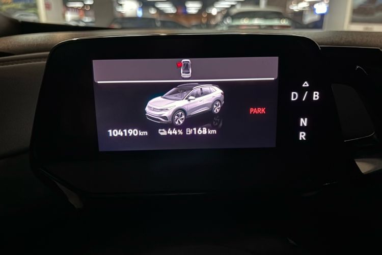 Used Volkswagen ID.4 X 2022 Pure Smart Edition Odometer Close Up