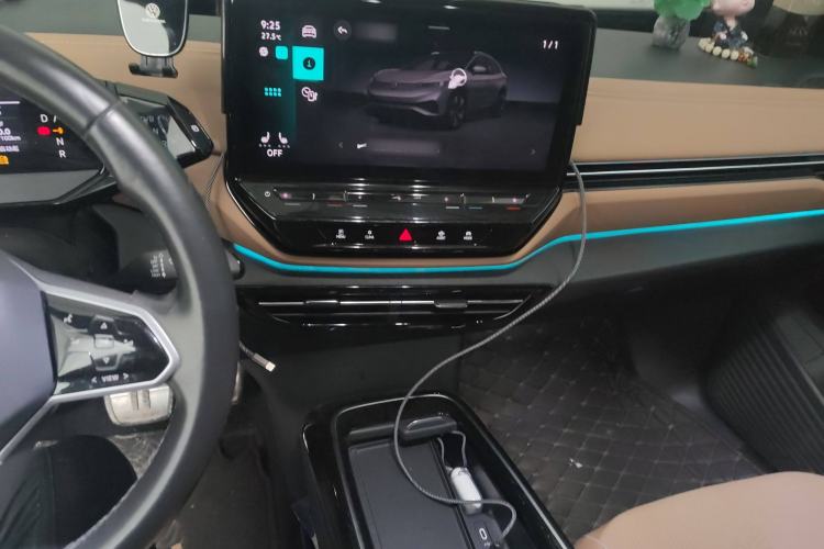 Used Volkswagen ID.4 X 2022 Smart Enjoyment Long-Range Edition Audio And AC Panel