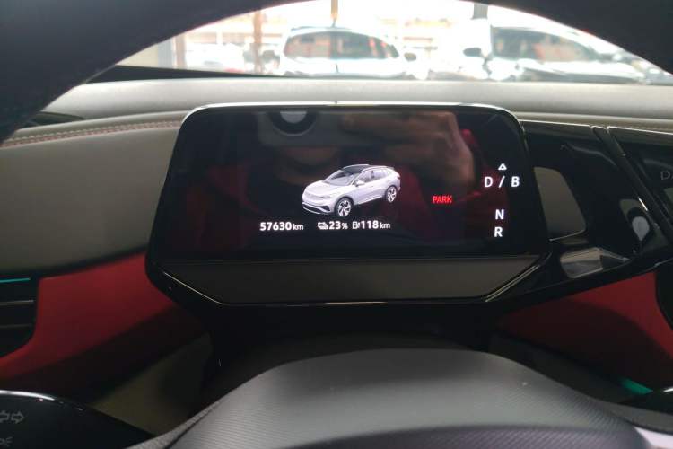 Used Volkswagen ID.4 X 2022 Smart Enjoyment Long-Range Edition Odometer Close Up