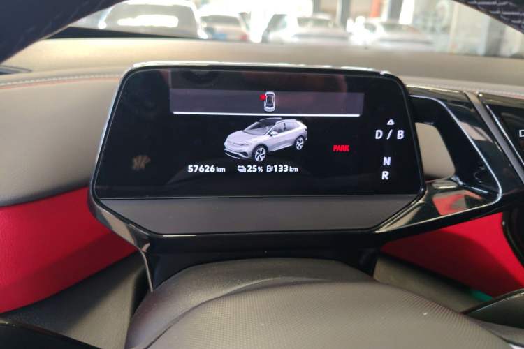 Used Volkswagen ID.4 X 2022 Smart Enjoyment Long-Range Edition Odometer Close Up