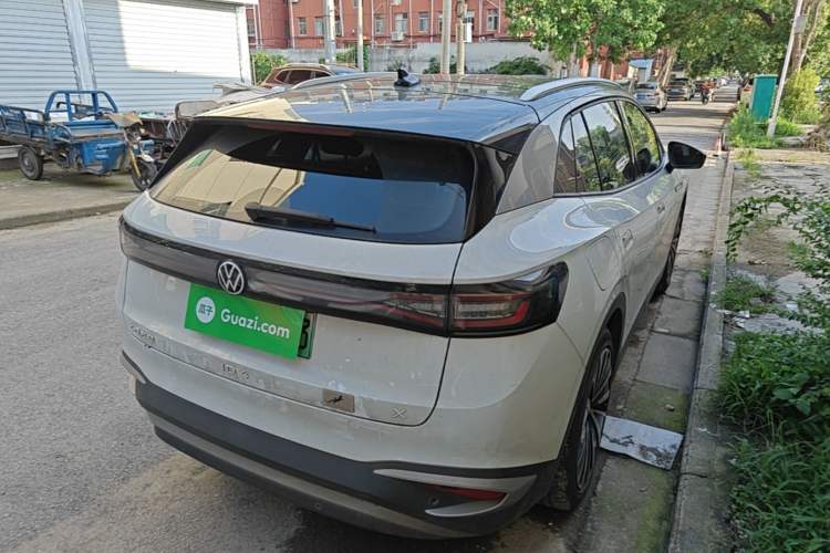 Used Volkswagen ID.4 X 2022 Pure Long-Range Version Rear Right 45 Deg