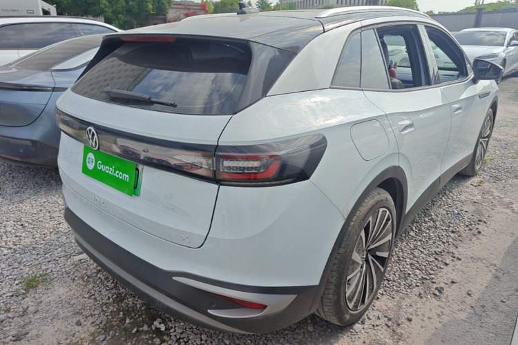 Used Volkswagen ID.4 X 2022 Pure Long-Range Version Rear Right 45 Deg