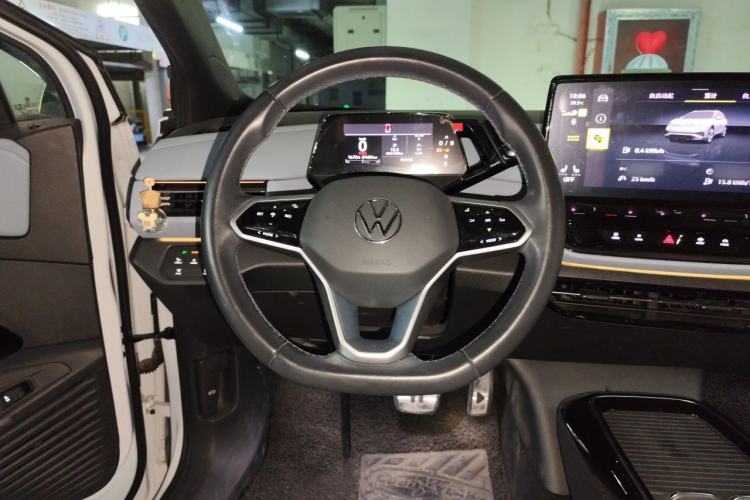 Used Volkswagen ID.4 X 2022 Smart Enjoyment Long-Range Edition Steering Wheel