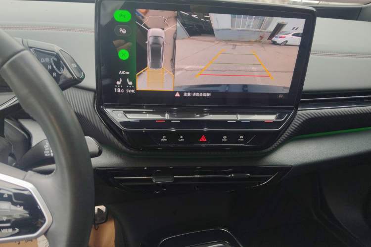 Used Volkswagen ID.4 X 2023 Ultra-Intelligent Long-Range Version Audio And AC Panel