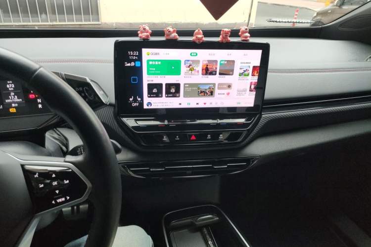 Used Volkswagen ID.4 X 2023 Upgraded Model Ultra-Long Range Version Audio And AC Panel