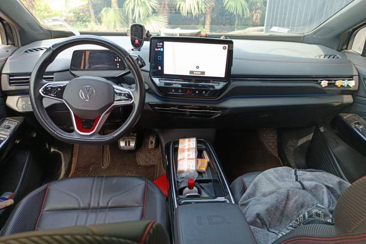 Used Volkswagen ID.4 X 2023 Ultra-Intelligent Long-Range Version Center Console