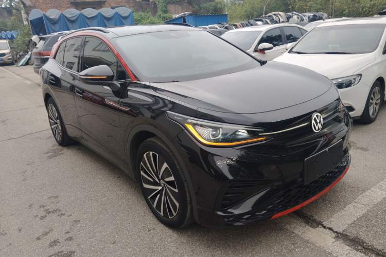 Used Volkswagen ID.4 X 2023 Ultra-Intelligent Long-Range Version Front Right 45 Deg