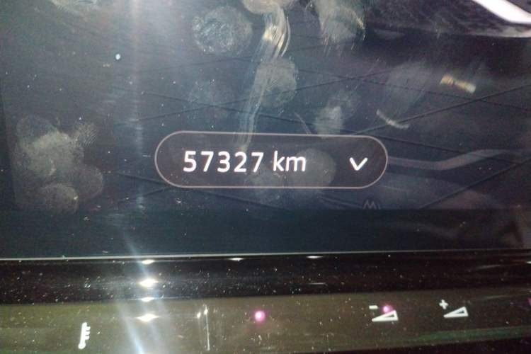 Used Volkswagen ID.4 X 2023 Ultra-Intelligent Long-Range Version Odometer Close Up