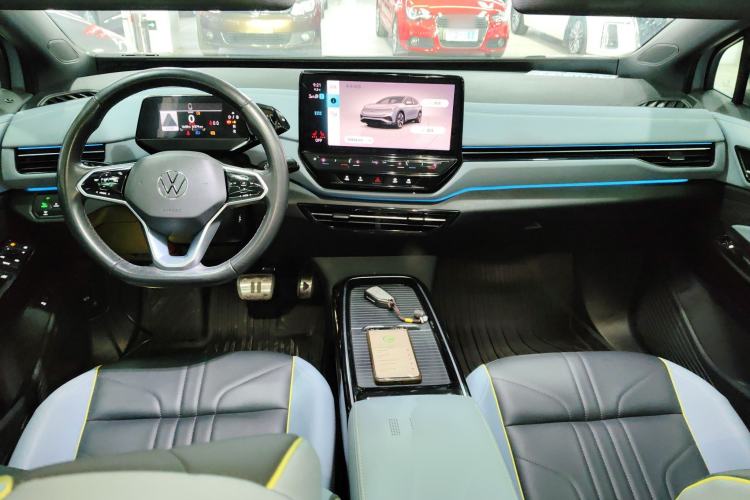 Used Volkswagen ID.4 X 2023 Ultra-Intelligent Long-Range Version Center Console