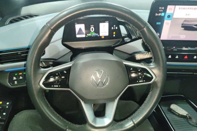 Used Volkswagen ID.4 X 2023 Ultra-Intelligent Long-Range Version Steering Wheel
