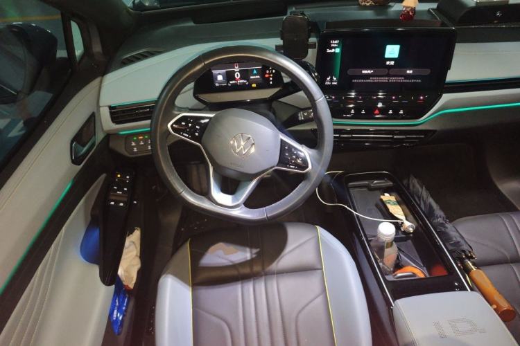 Used Volkswagen ID.4 X 2023 Ultra-Intelligent Long-Range Version Steering Wheel