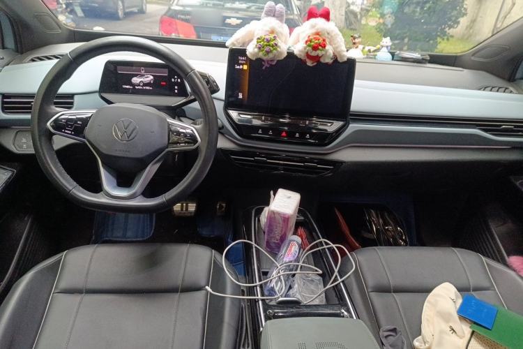 Used Volkswagen ID.4 X 2023 Upgraded Model Pure Intelligent Enjoyment Version Center Console