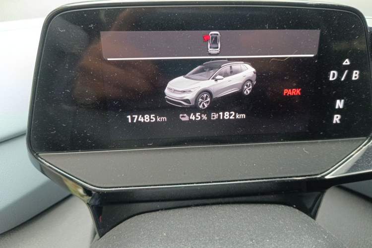 Used Volkswagen ID.4 X 2023 Upgraded Model Pure Intelligent Enjoyment Version Odometer Close Up